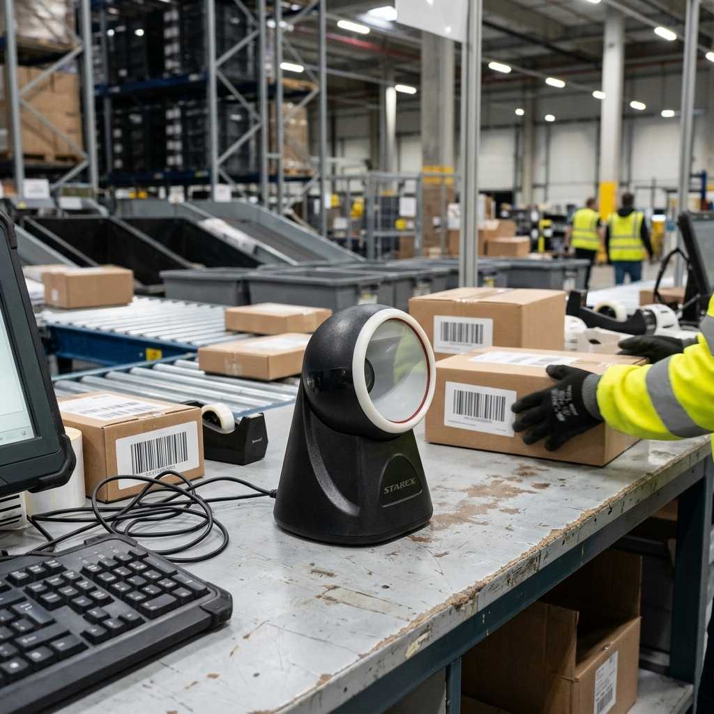 Handles Distorted, Smudged & Curved Barcodes.